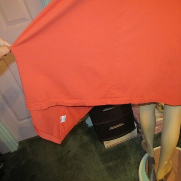 Bryn Walker Charlie Asymmetrical Tunic Top Size L Cotton Quill Lagenlook Coastal - Picture 9 of 11